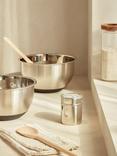 John Lewis Stainless Steel Nesting Mixing Bowl, 3L