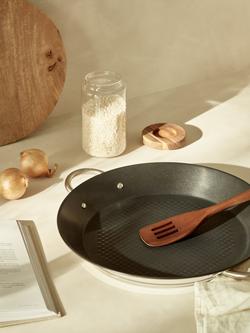 John Lewis Classic Speciality Non-Stick Paella Pan, 36cm - view 2, 