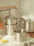 John Lewis Classic Stainless Steel Stockpot