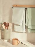 John Lewis Terry Cotton Waffle Tea Towel