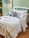 John Lewis Safari Ditsy Print Pure Pure Cotton Duvet Cover and Pillowcase Set