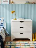 John Lewis Arc Kids' Chest of Drawers, White