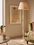 John Lewis Candlestick Floor Lamp Base, White