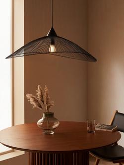 John Lewis Hiko Large Ceiling Light - view 2, Black