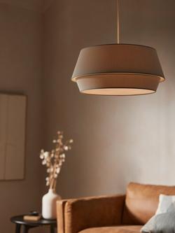 John Lewis Lisbeth Easy-to-Fit Ceiling Shade - view 2, Lichen