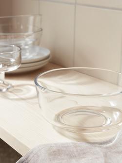 John Lewis Glass Dessert Bowl, Set of 4, 14.5cm, Clear - view 2, Clear