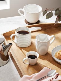 John Lewis Barista Cappuccino Coffee Mug, 508ml, White - view 2, White