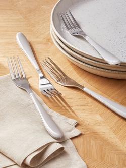 John Lewis Studio Table Forks, Set of 4 - view 2, Grey