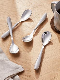 John Lewis Studio Teaspoons, Set of 4 - view 2, Grey