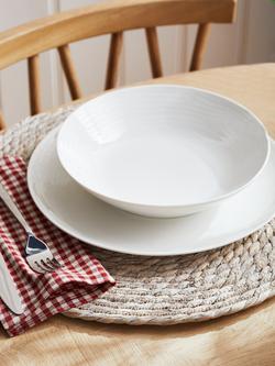 John Lewis Wave Fine China Pasta Bowl, 22cm - view 2, 