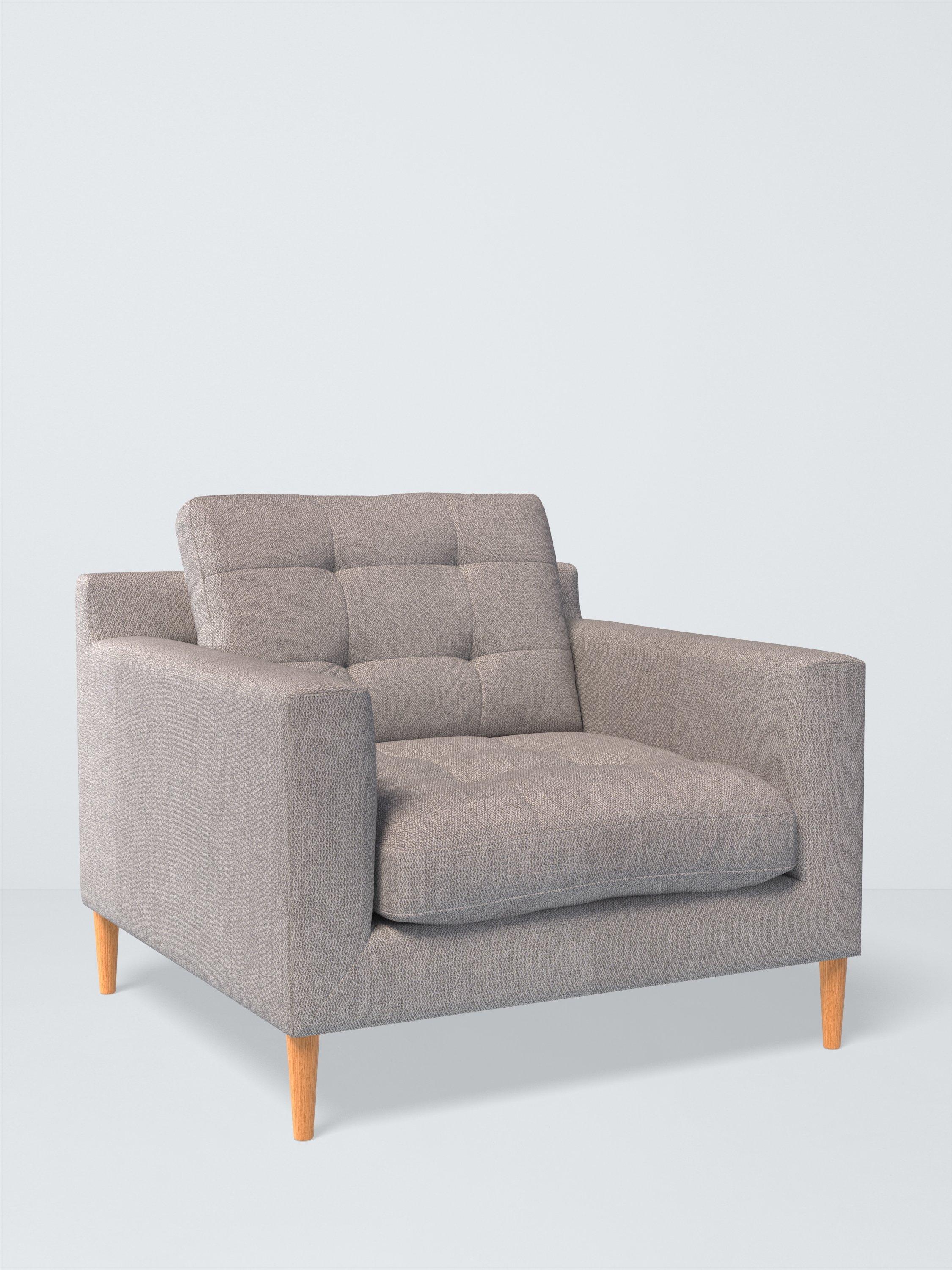 Draper II Range, John Lewis Twisted Boucle Fabric, Silver Grey, Price Band D