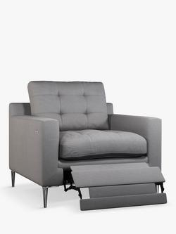 John Lewis Draper II Motion Armchair, Metal Leg, 
