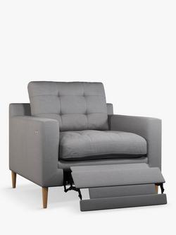 John Lewis Draper II Motion Armchair with Footrest Mechanism, 