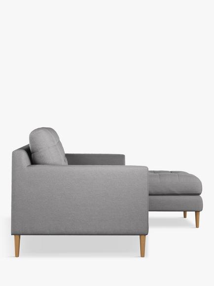 John Lewis Draper II RHF Chaise End Sofa - view 2, 
