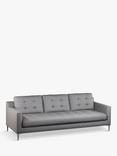 John Lewis Draper II Grand 4 Seater Sofa, Metal Leg