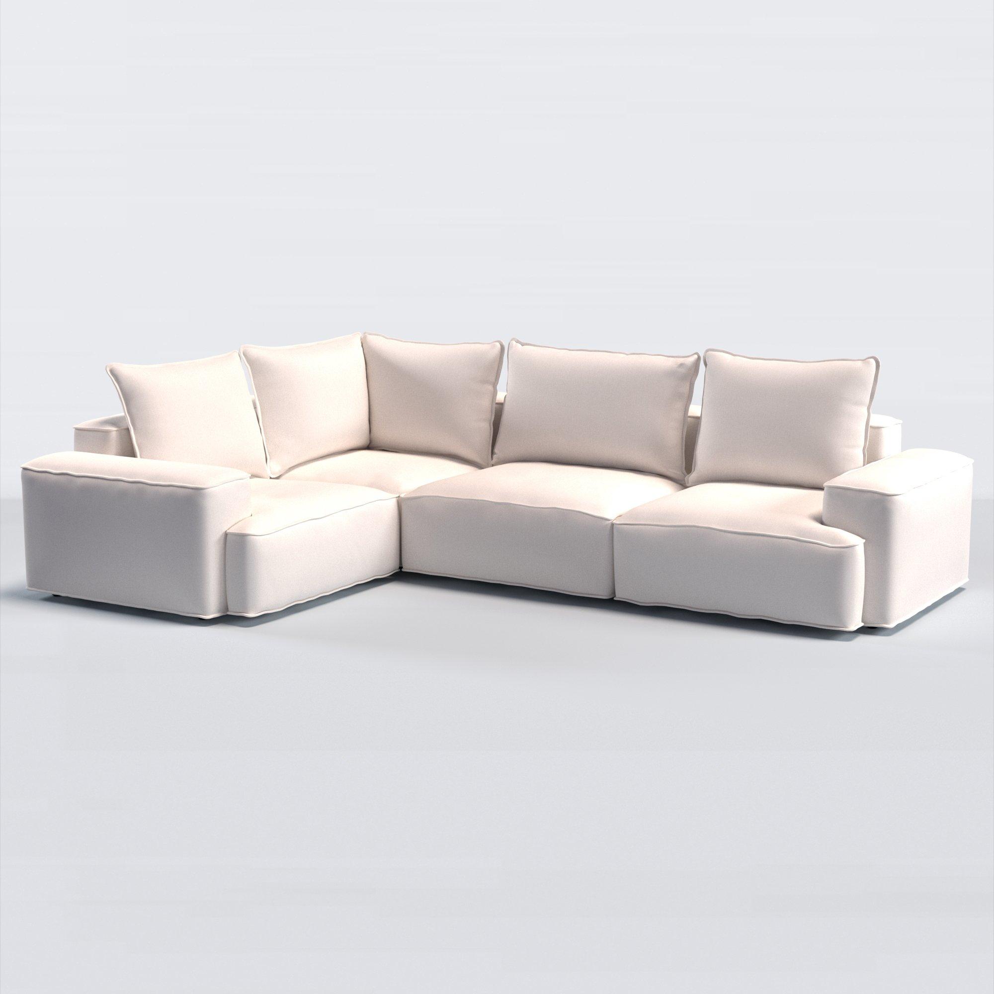 Border Range, Aquaclean Titan Plain Fabric, Oyster White, Price Band D