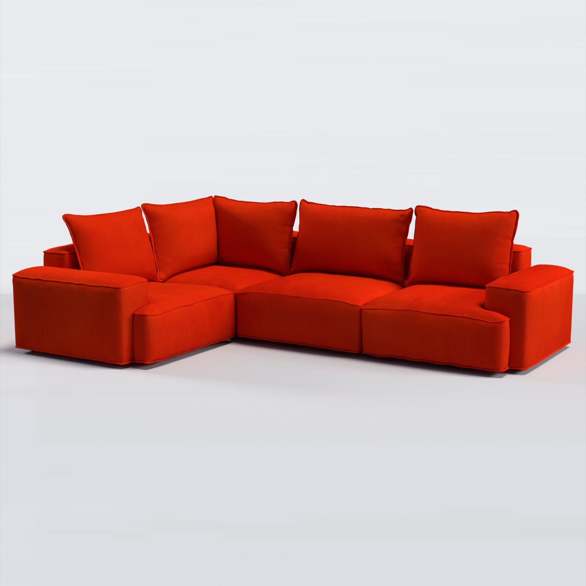 Border Range, John Lewis Easy Clean Plush Velvet Fabric, Paprika, Price Band B
