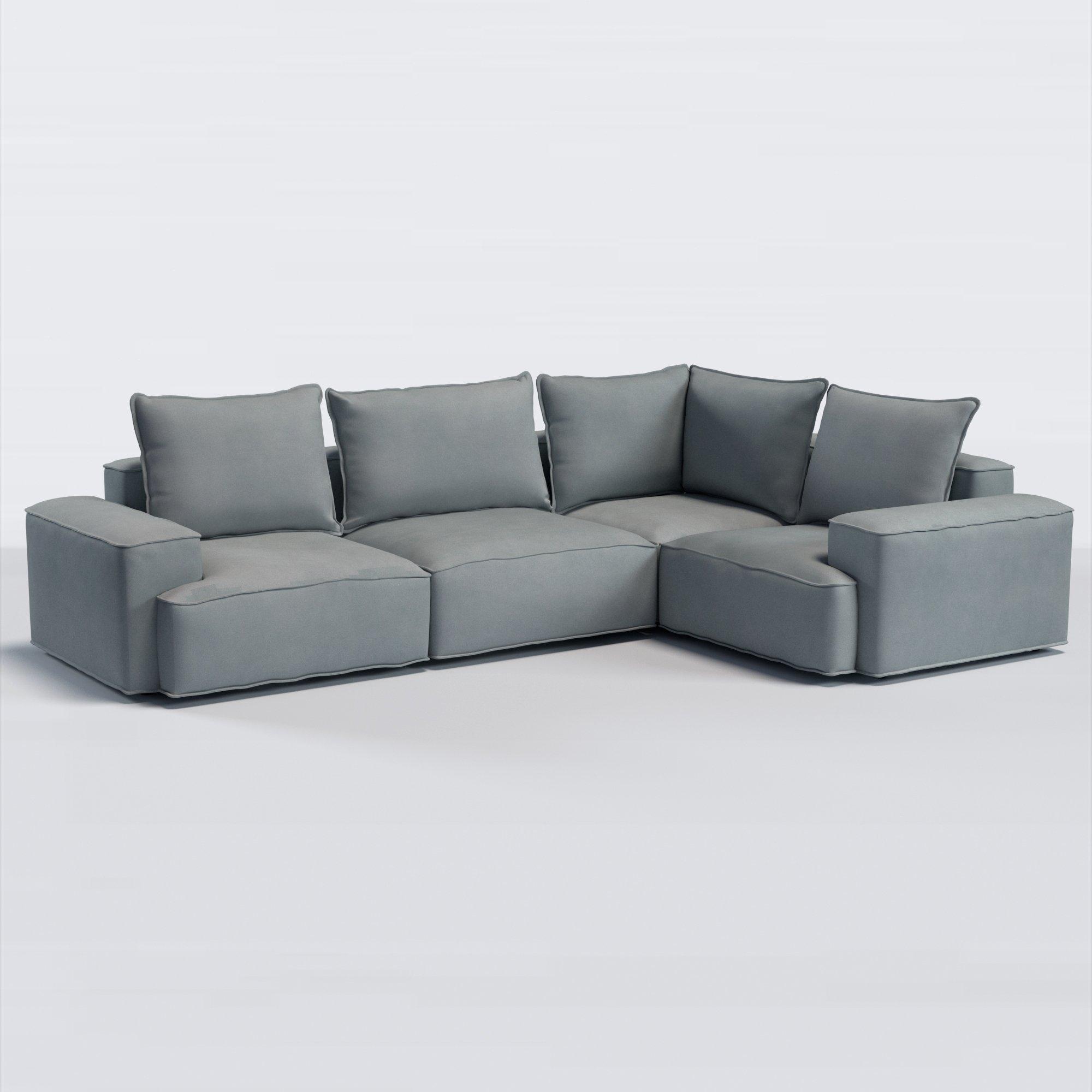 Border Range, John Lewis Easy Clean Eco Velvet Fabric, Slate Blue, Price Band D