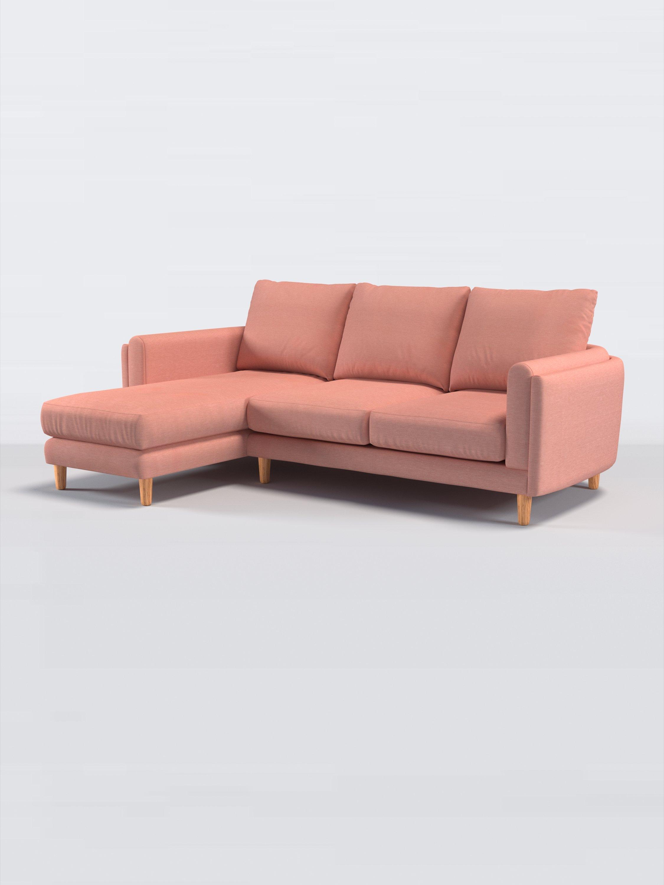 Harbour Range, John Lewis Cotton Mix Fabric, Rosa Pink, Price Band C