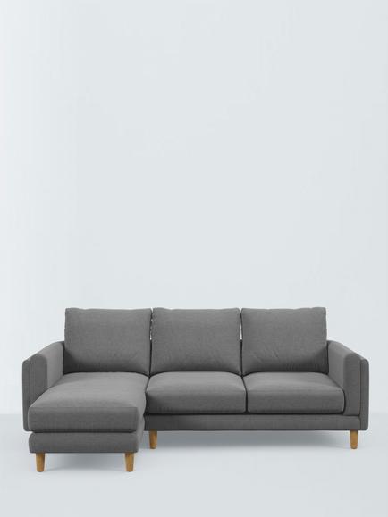 John Lewis Harbour 5 Seater LHF Chaise End Sofa - view 2, 