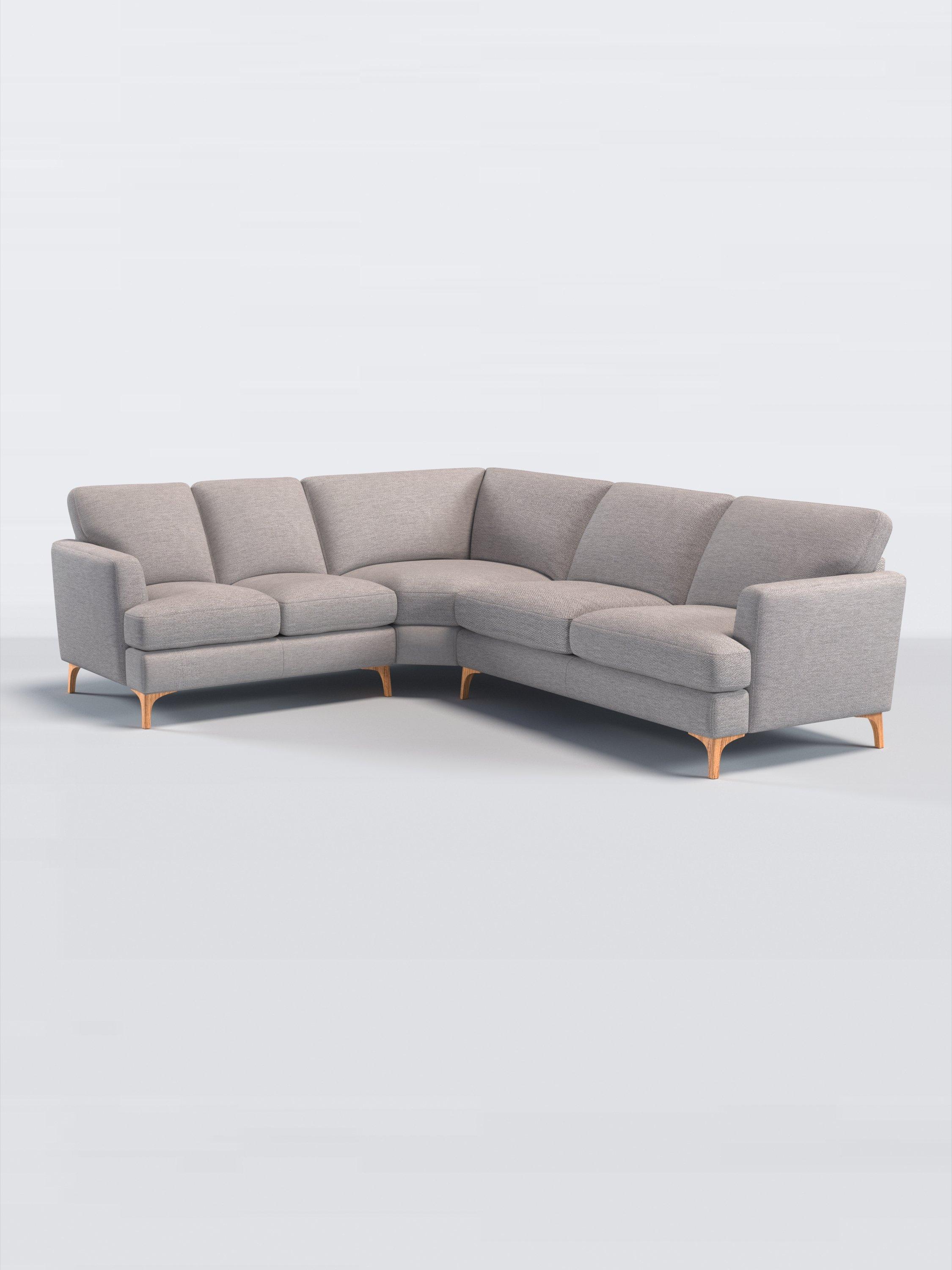 Iona Range, John Lewis Twisted Boucle Fabric, Silver Grey, Price Band D