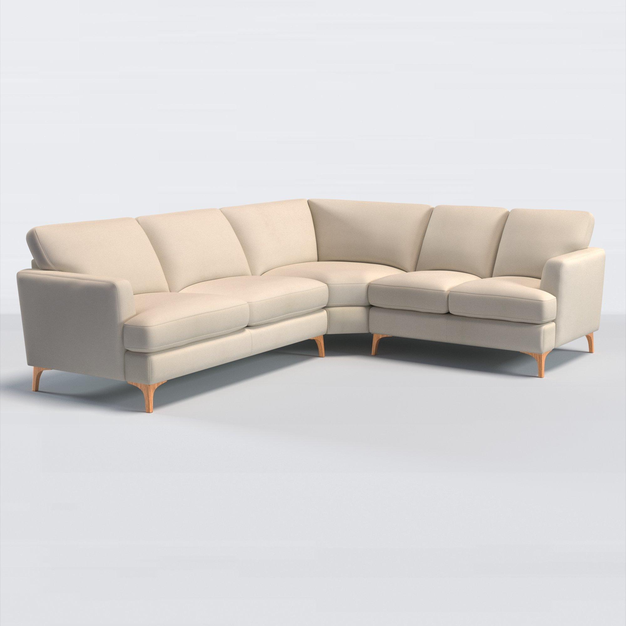 Iona Range, John Lewis Easy Clean Eco Velvet Fabric, Natural, Price Band D