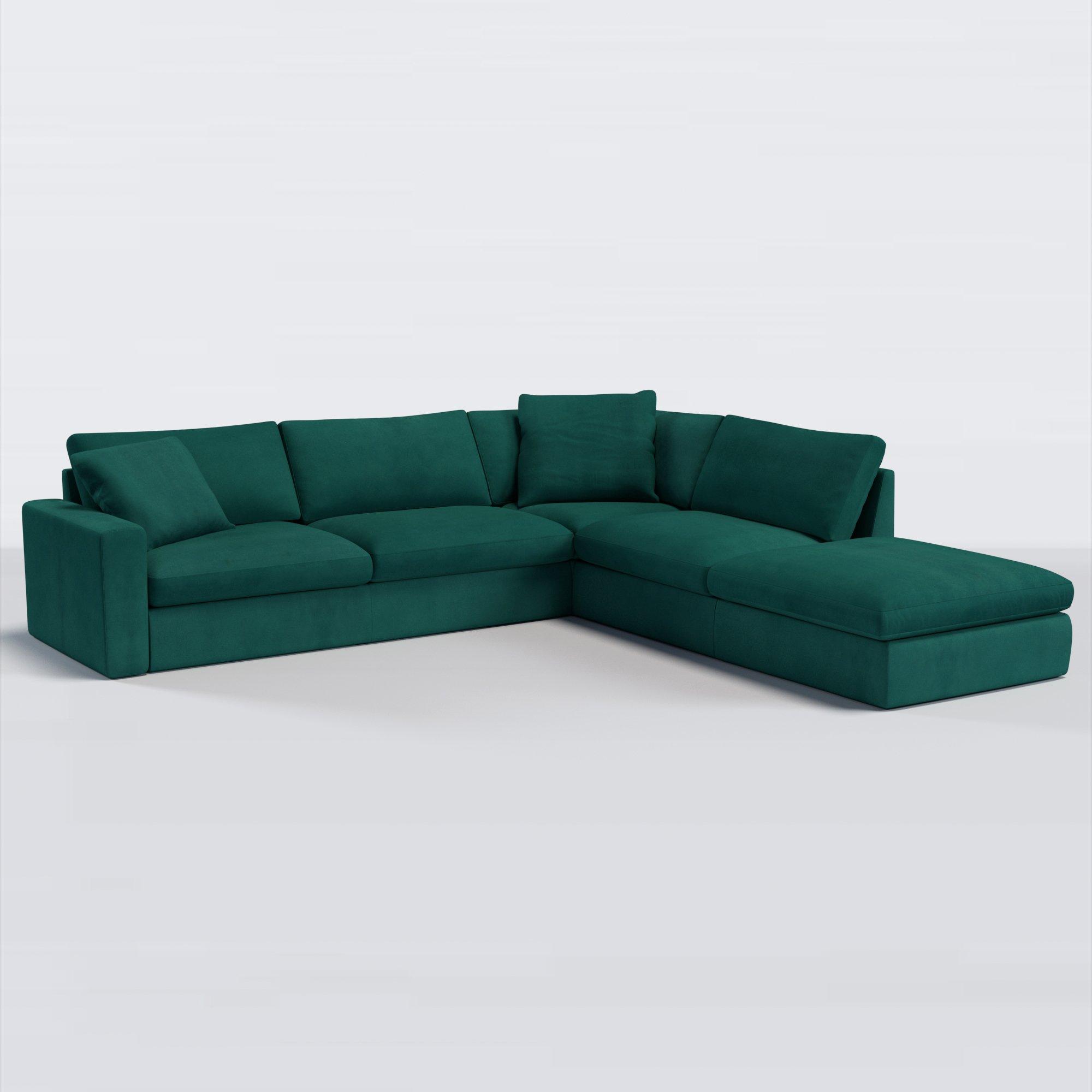 Mellow Range, John Lewis Easy Clean Plush Velvet Fabric, Teal, Price Band B