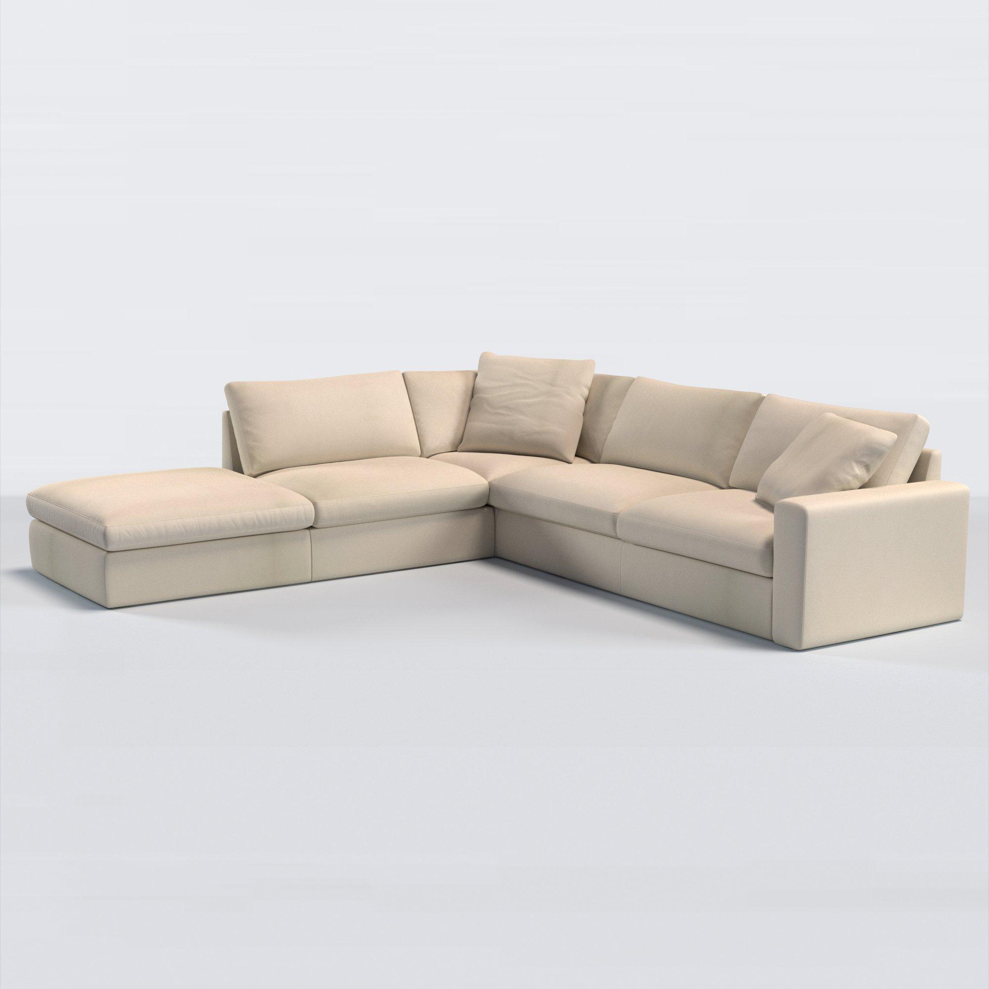 Mellow Range, John Lewis Easy Clean Eco Velvet Fabric, Natural, Price Band D