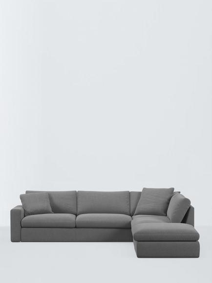 John Lewis Mellow 5 Seater RHF Chaise End Sofa - view 2, 