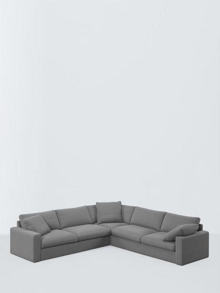 John Lewis Mellow 5 Seater Corner Sofa, 
