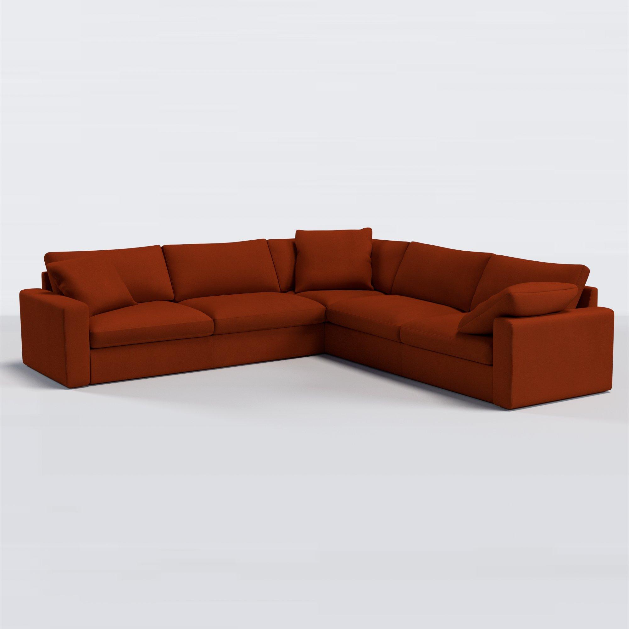 Mellow Range, John Lewis Easy Clean Plush Velvet Fabric, Auburn, Price Band B