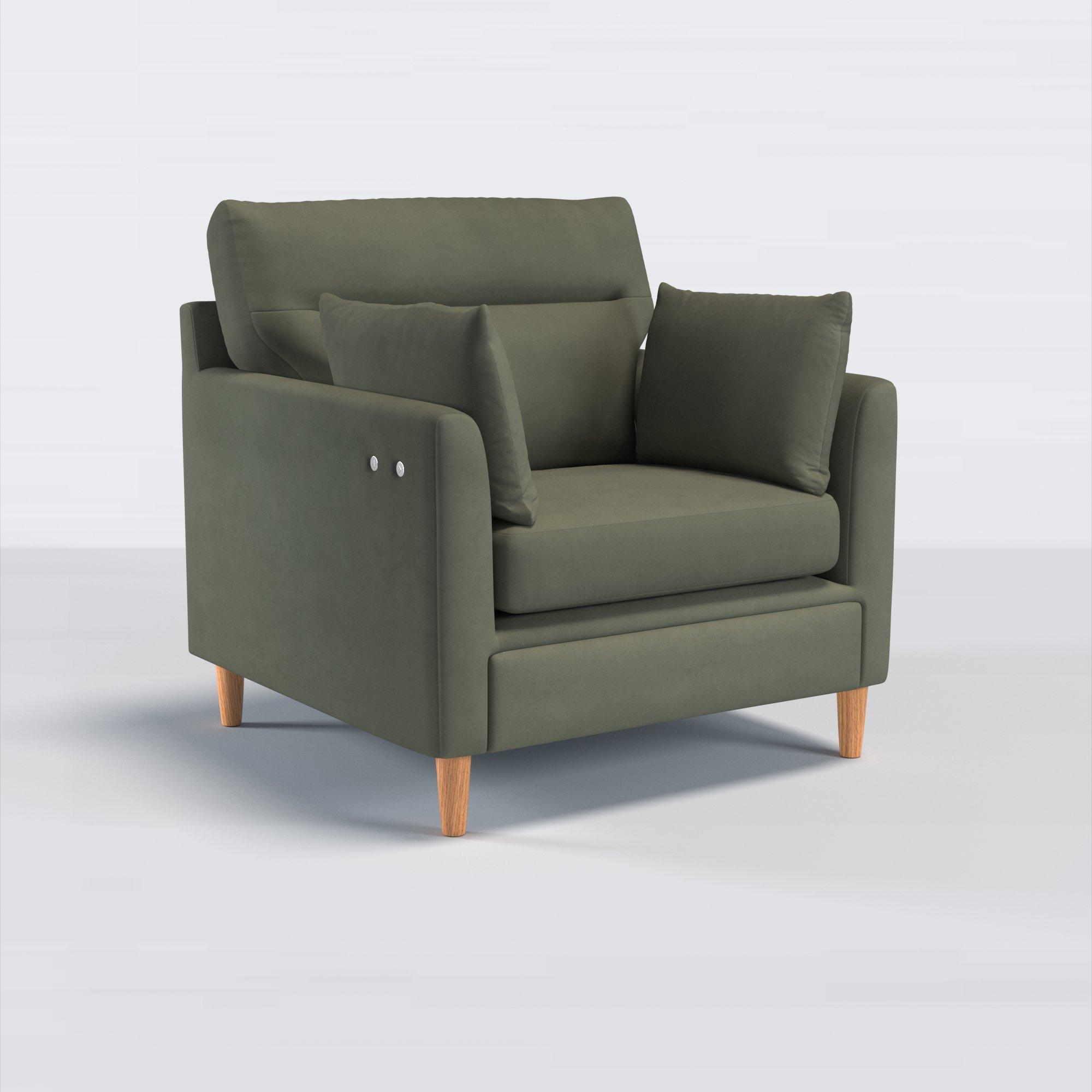 Munro Range, John Lewis Easy Clean Eco Velvet Fabric, Myrtle, Price Band D