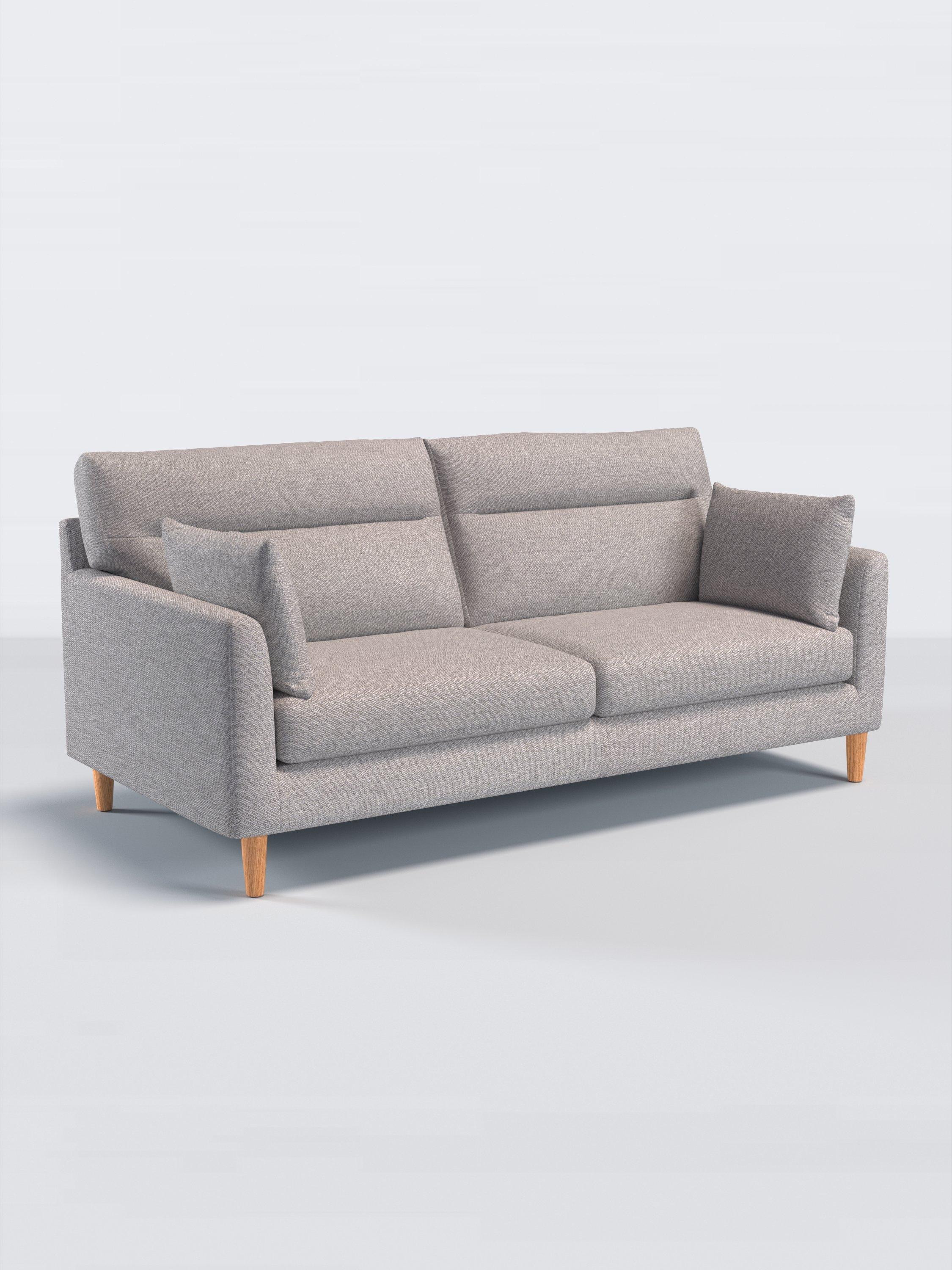 Munro Range, John Lewis Twisted Boucle Fabric, Silver Grey, Price Band D