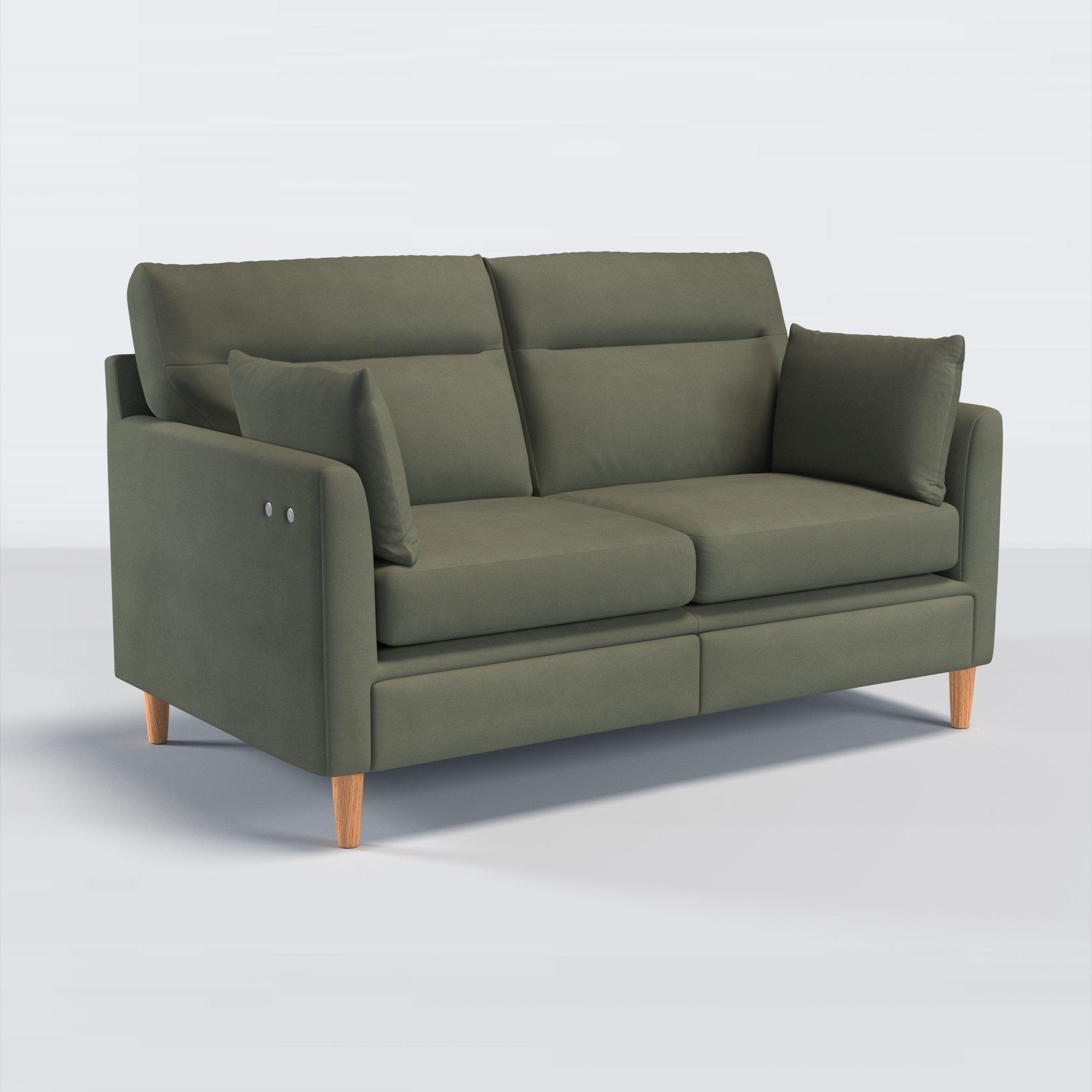 Munro Range, John Lewis Easy Clean Eco Velvet Fabric, Myrtle, Price Band D