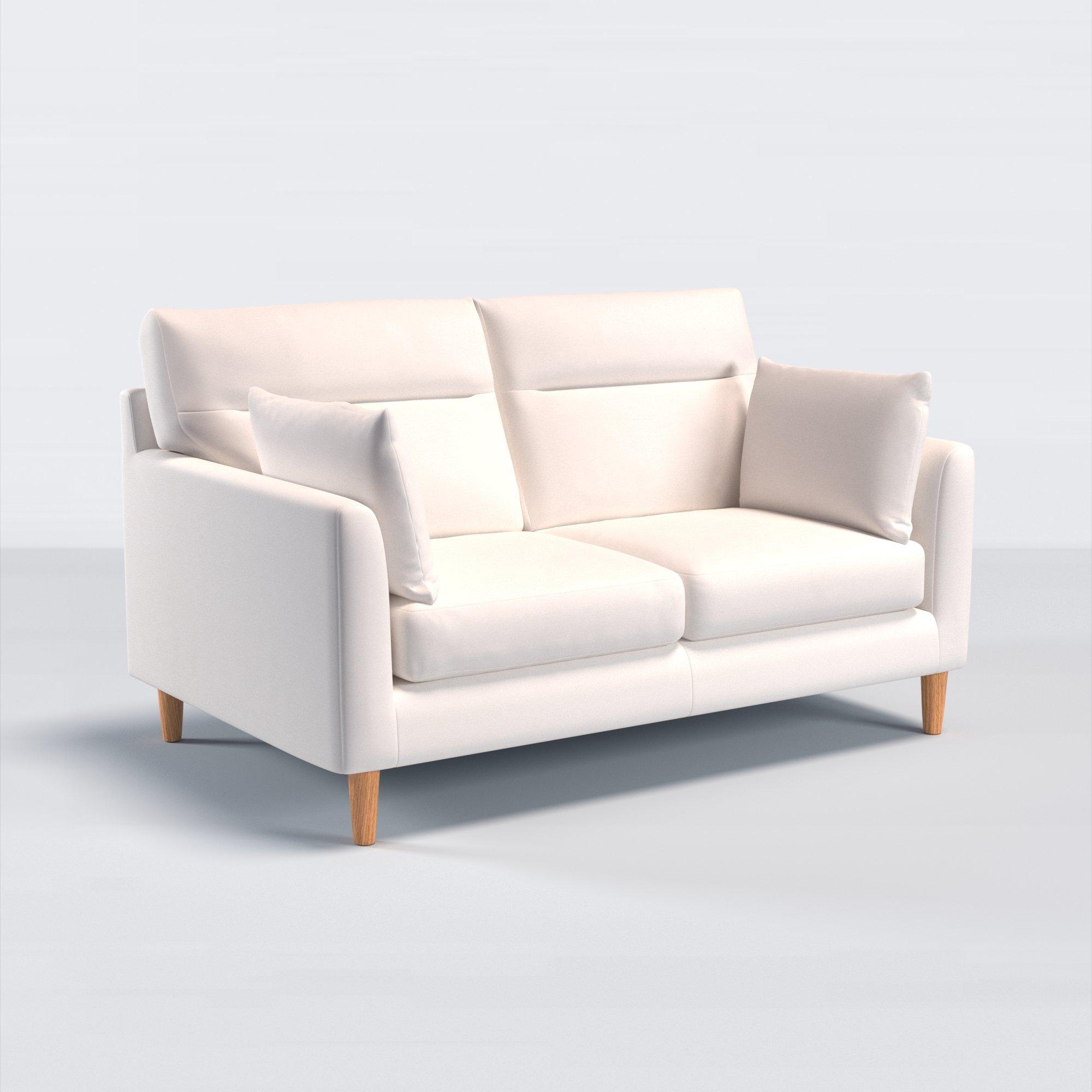 Munro Range, Aquaclean Titan Plain Fabric, Oyster White, Price Band D