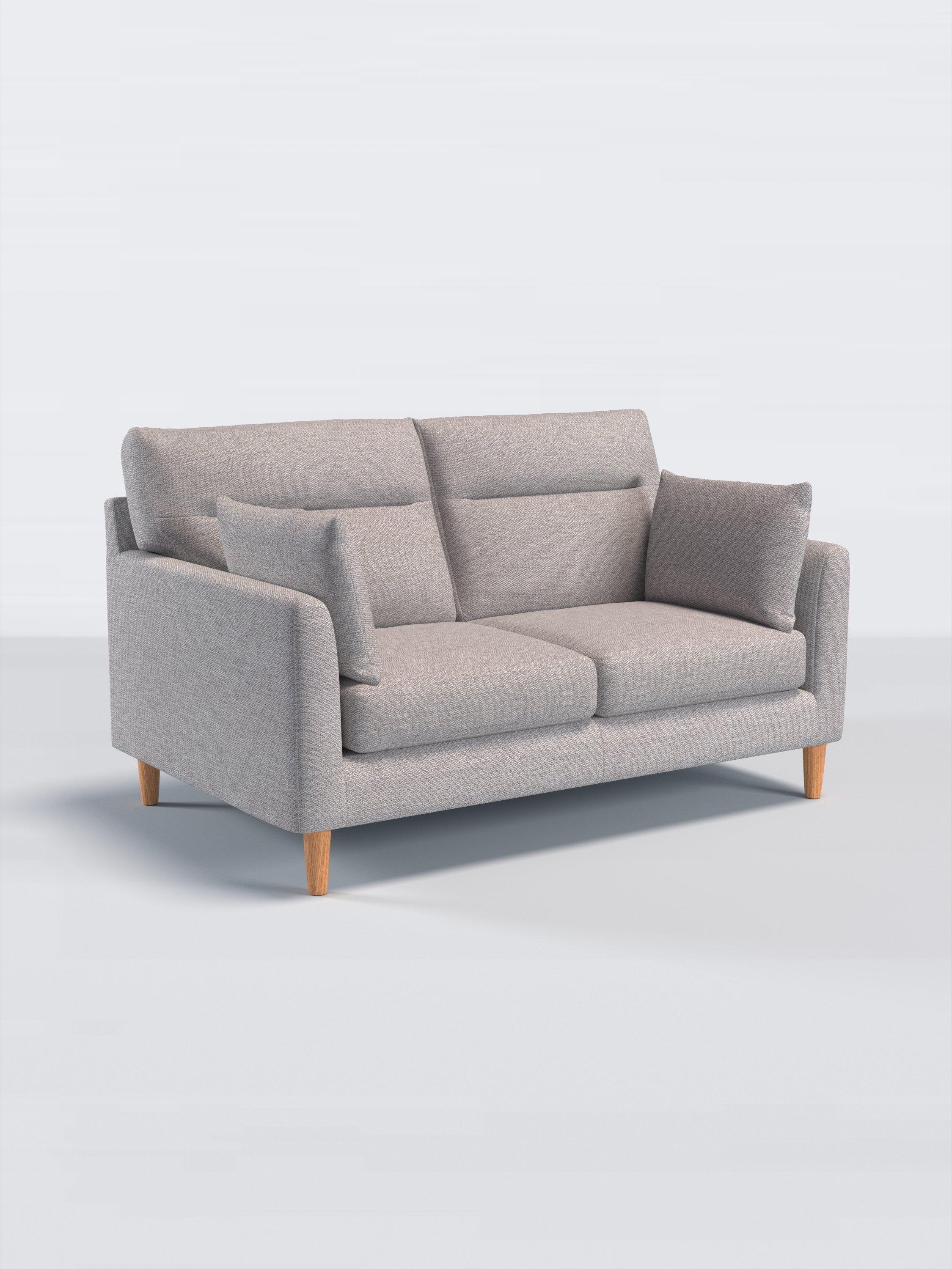 Munro Range, John Lewis Twisted Boucle Fabric, Silver Grey, Price Band D