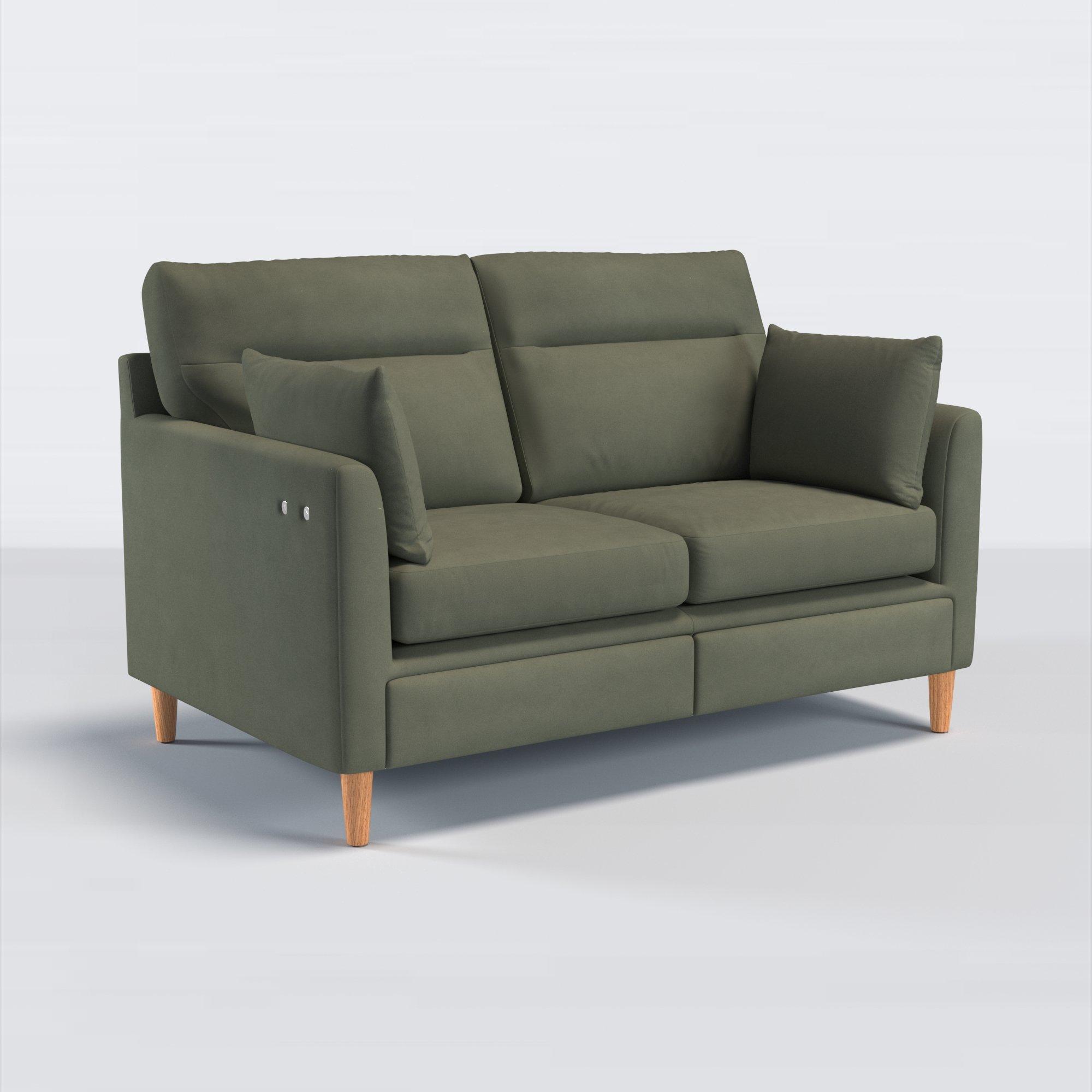 Munro Range, John Lewis Easy Clean Eco Velvet Fabric, Myrtle, Price Band D