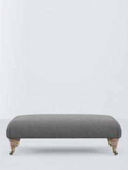 John Lewis Otley Footstool, Castor Feet - view 2, 