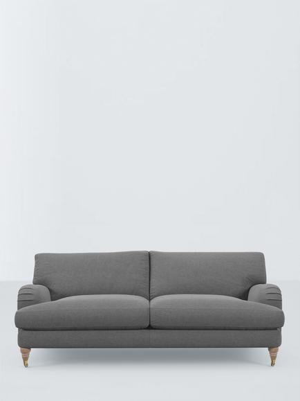 John Lewis Otley Grand 4 Seater Sofa, Castor Feet - view 2, 