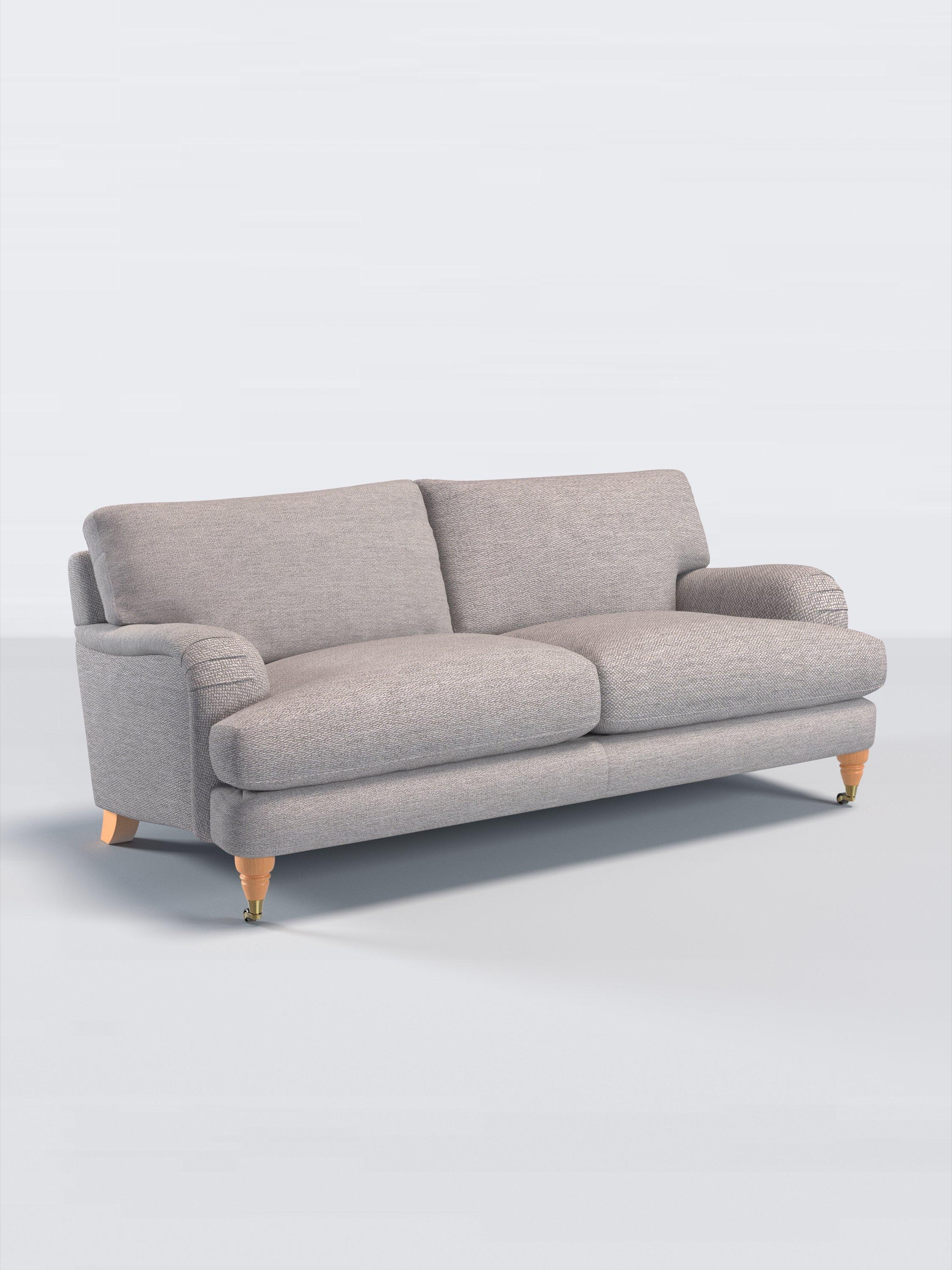 Otley Range, John Lewis Twisted Boucle Fabric, Silver Grey, Price Band D