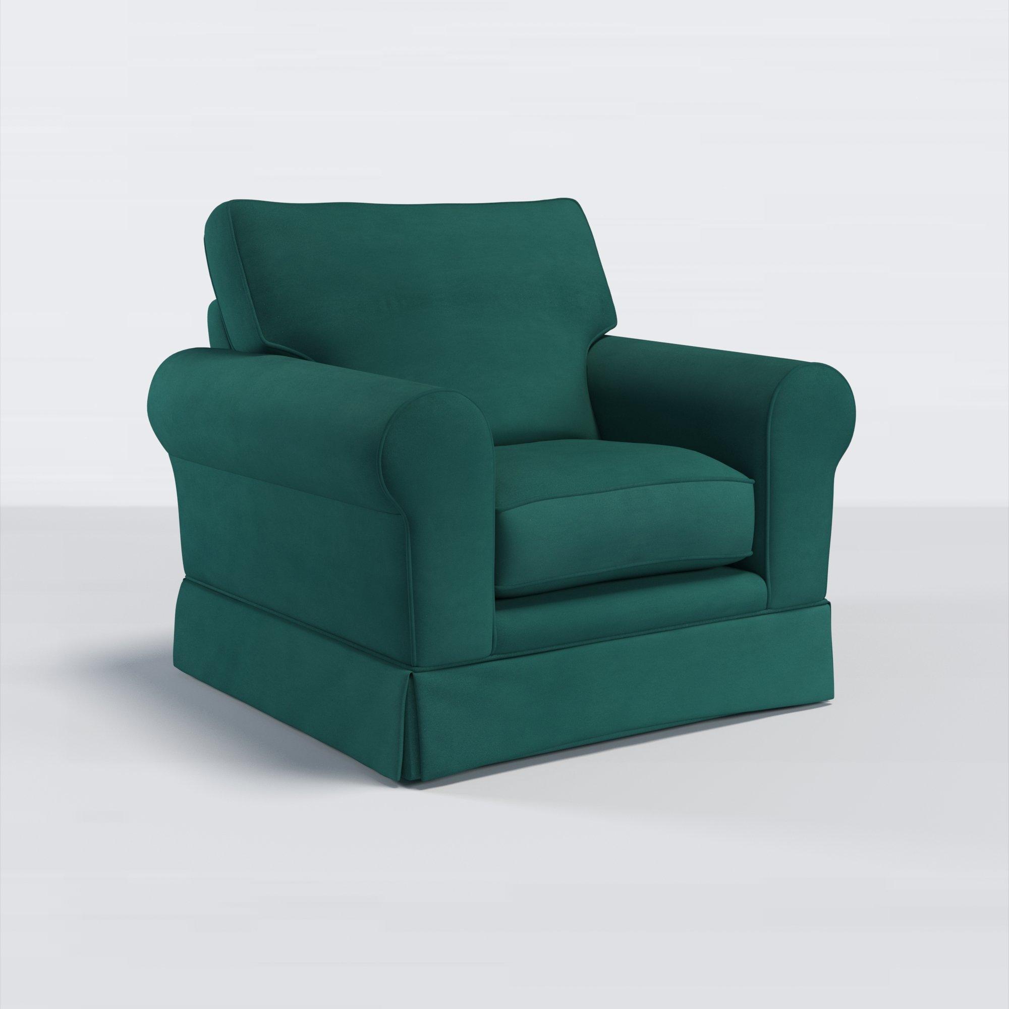 Padstow II Range, John Lewis Easy Clean Plush Velvet Fabric, Teal, Price Band B