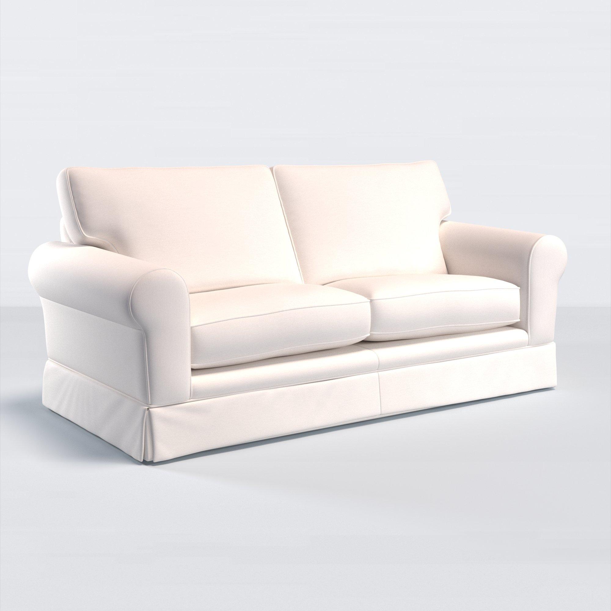 Padstow II Range, Aquaclean Titan Plain Fabric, Oyster White, Price Band D
