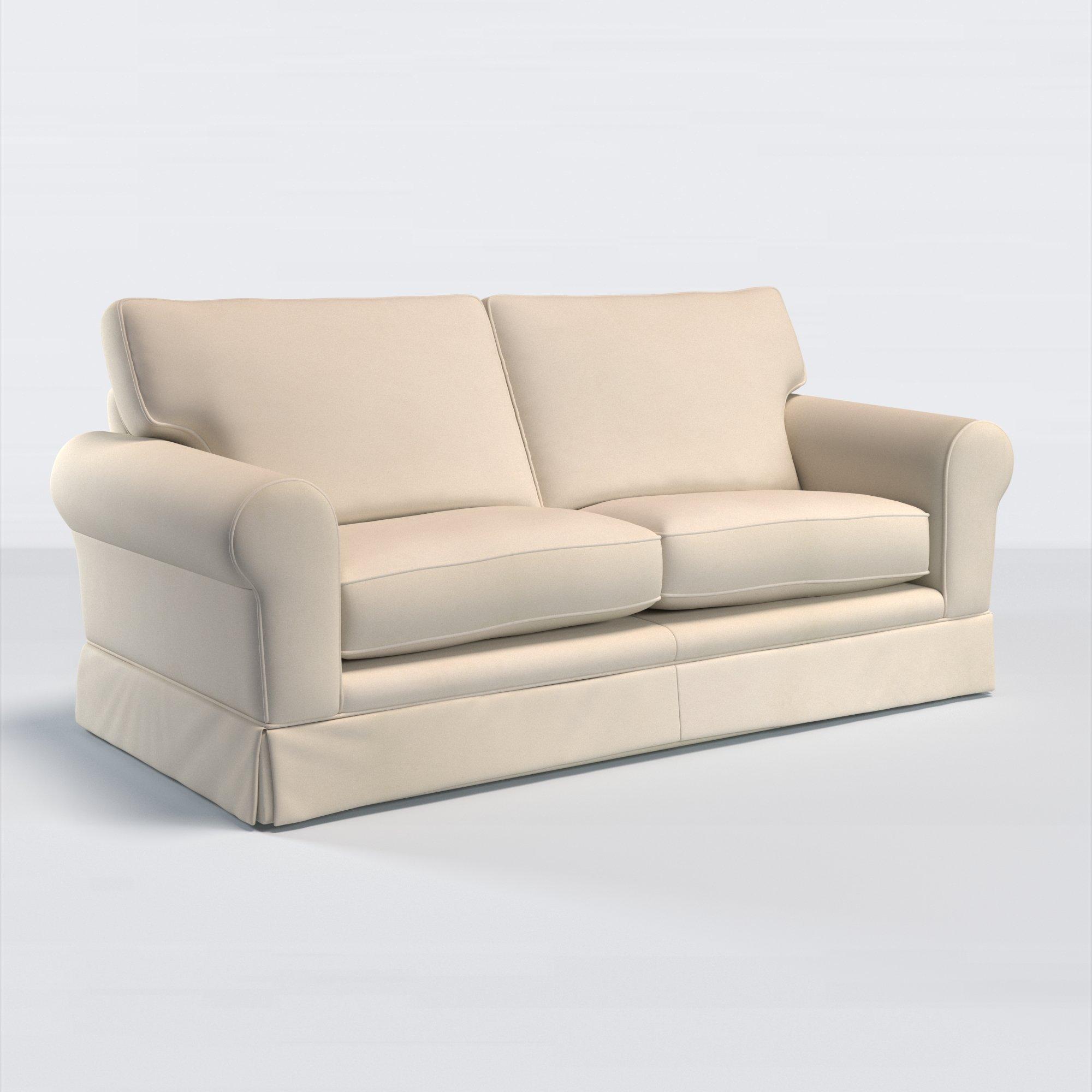 Padstow II Range, John Lewis Easy Clean Eco Velvet Fabric, Natural, Price Band D