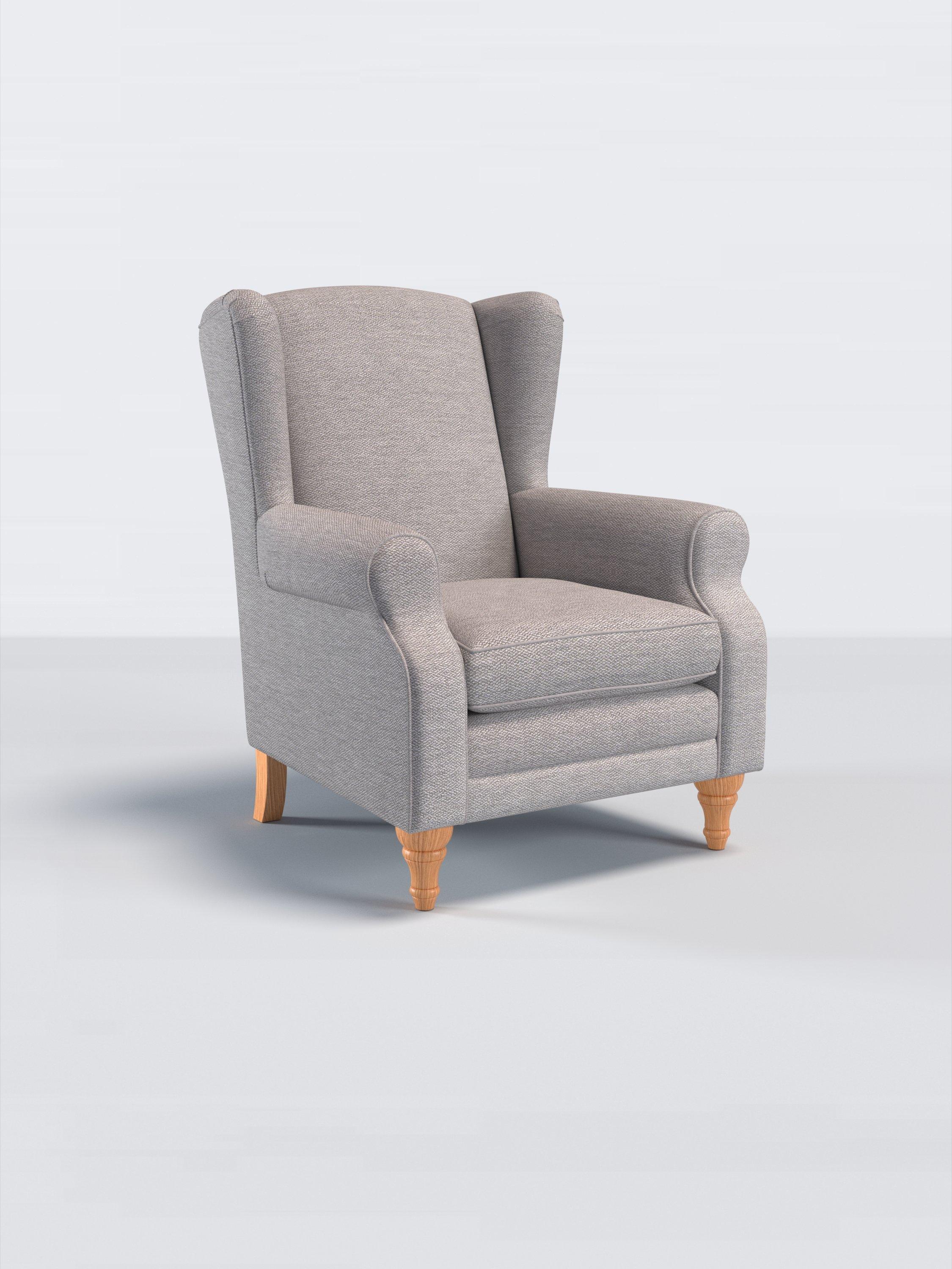 SKYE Range, John Lewis Twisted Boucle Fabric, Silver Grey, Price Band D