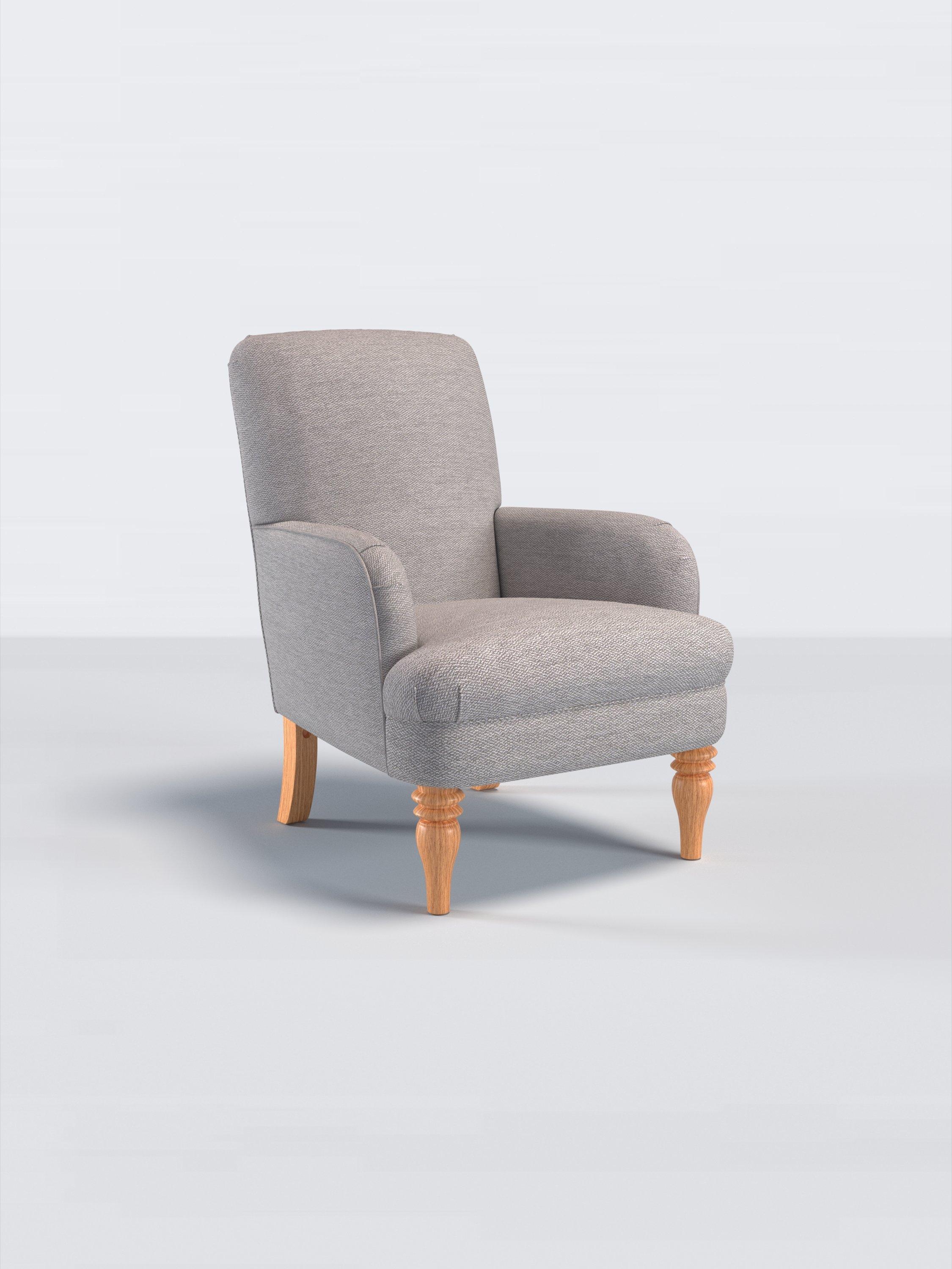 Brownsea Range, John Lewis Twisted Boucle Fabric, Silver Grey, Price Band D