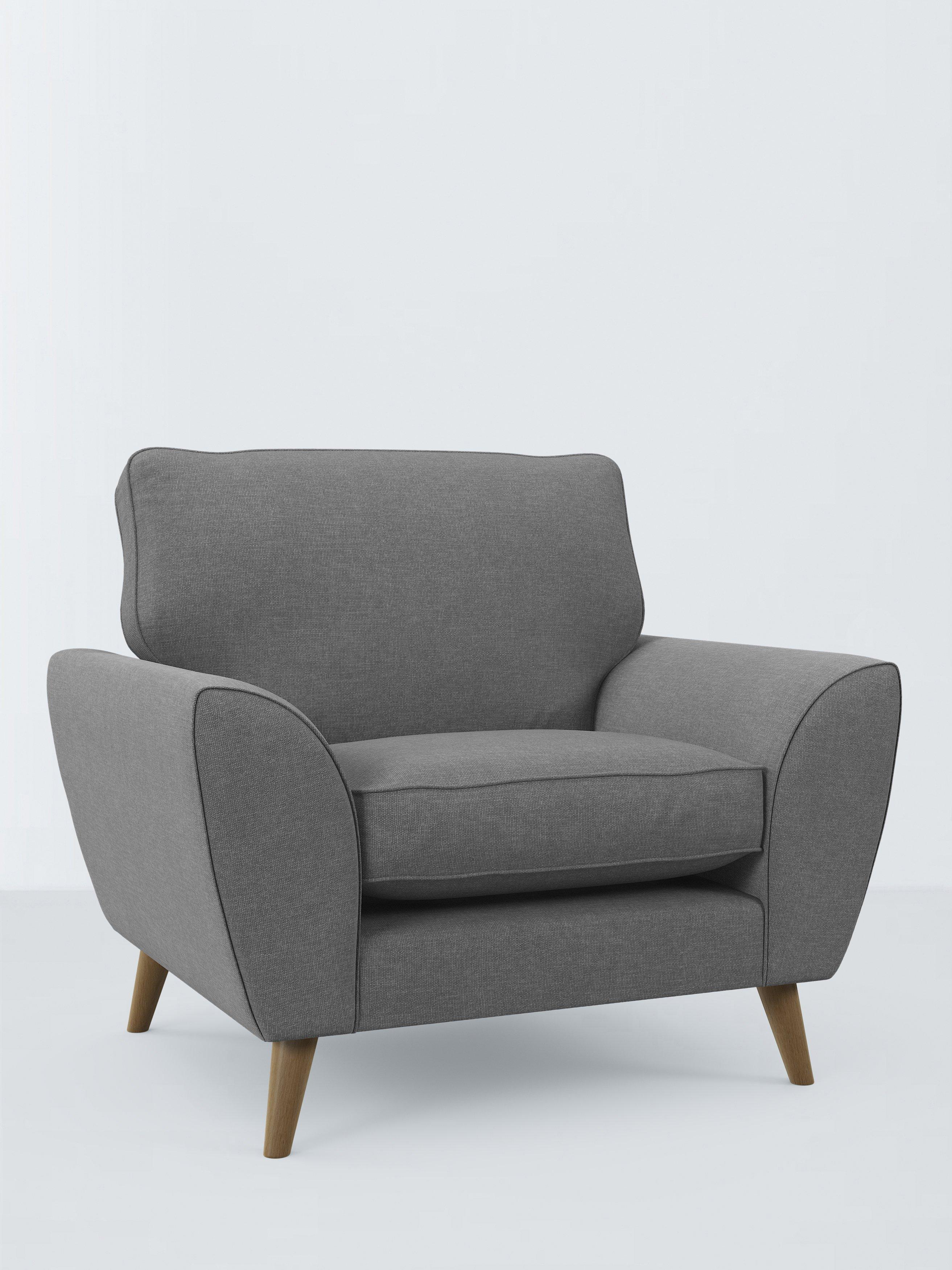 Ambleside Range, Aquaclean Titan Plain Fabric, Smoke Grey, Price Band D