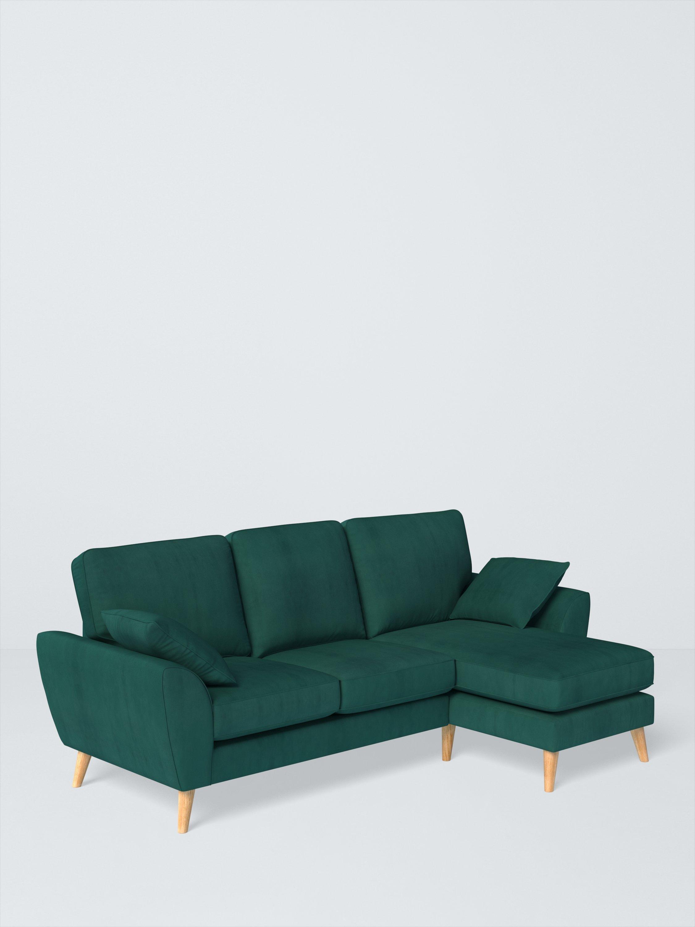 Ambleside Range, John Lewis Easy Clean Plush Velvet Fabric, Teal, Price Band B