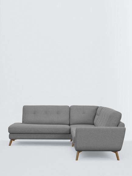 John Lewis Barbican Open Chaise End LHF Corner Sofa - view 2, 