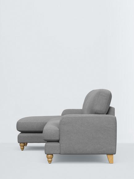 John Lewis Clover Grand 4 Seater LHF Chaise End Sofa - view 2, 