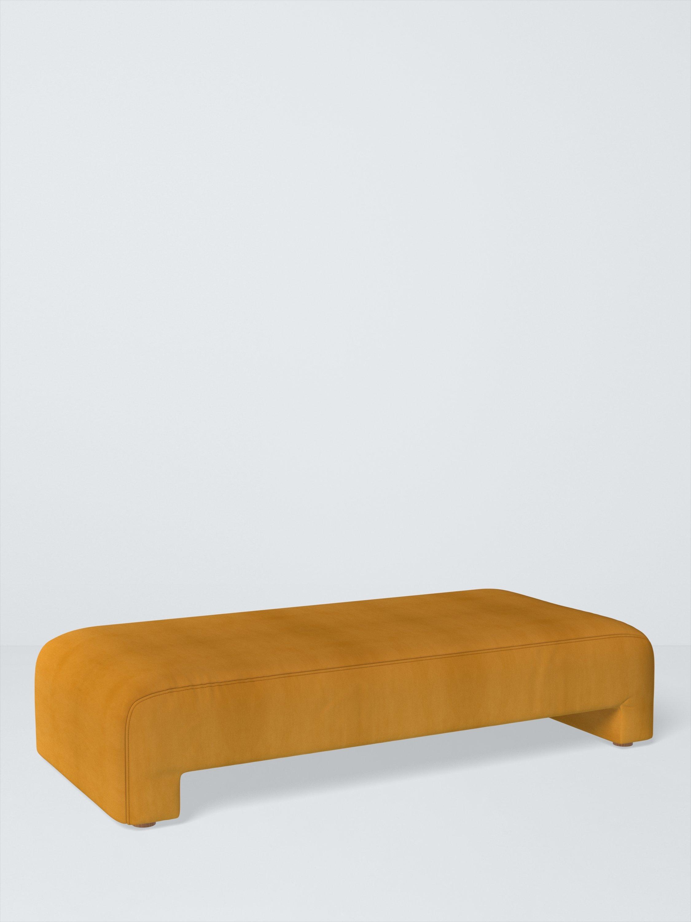 Putney Range, John Lewis Easy Clean Plush Velvet Fabric, Honey, Price Band B